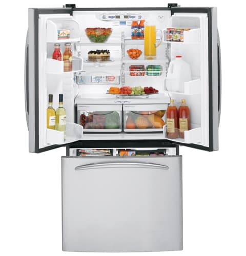 22.2 Cu. Ft. Stainless Bottom-Freezer Refrigerator with Internal Dispenser