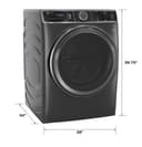 5.5 cu. ft. Capacity Smart Front Load Steam Washer with UltraFresh Vent System+ and Smart Wash & Smart Rinse view 3