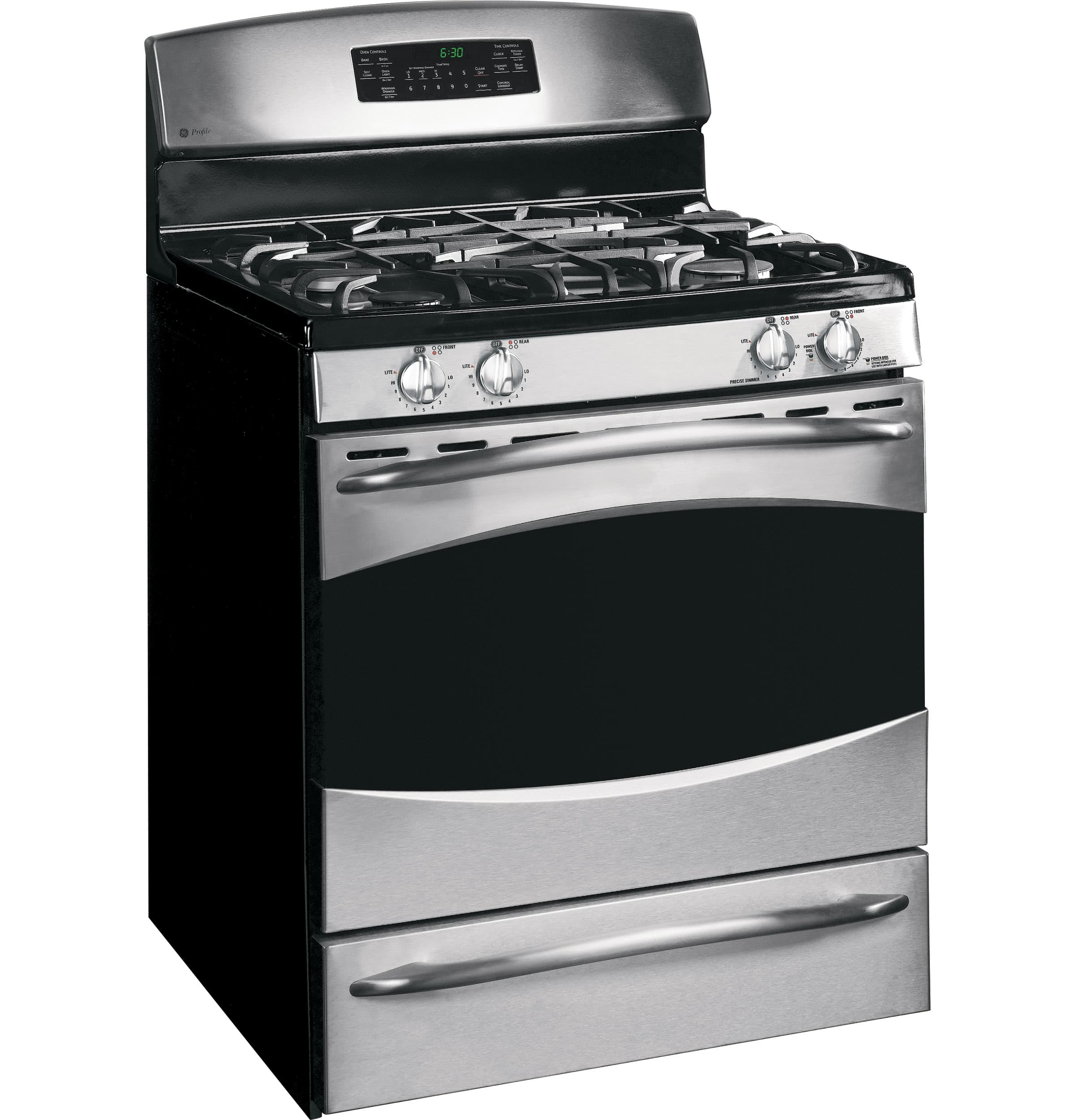 Free-Standing Self-Clean Gas Range
