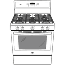 Series 30" Free-Standing Gas Convection Range view 23