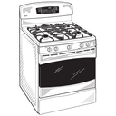 30" Free-Standing Self Clean Gas Range view 7