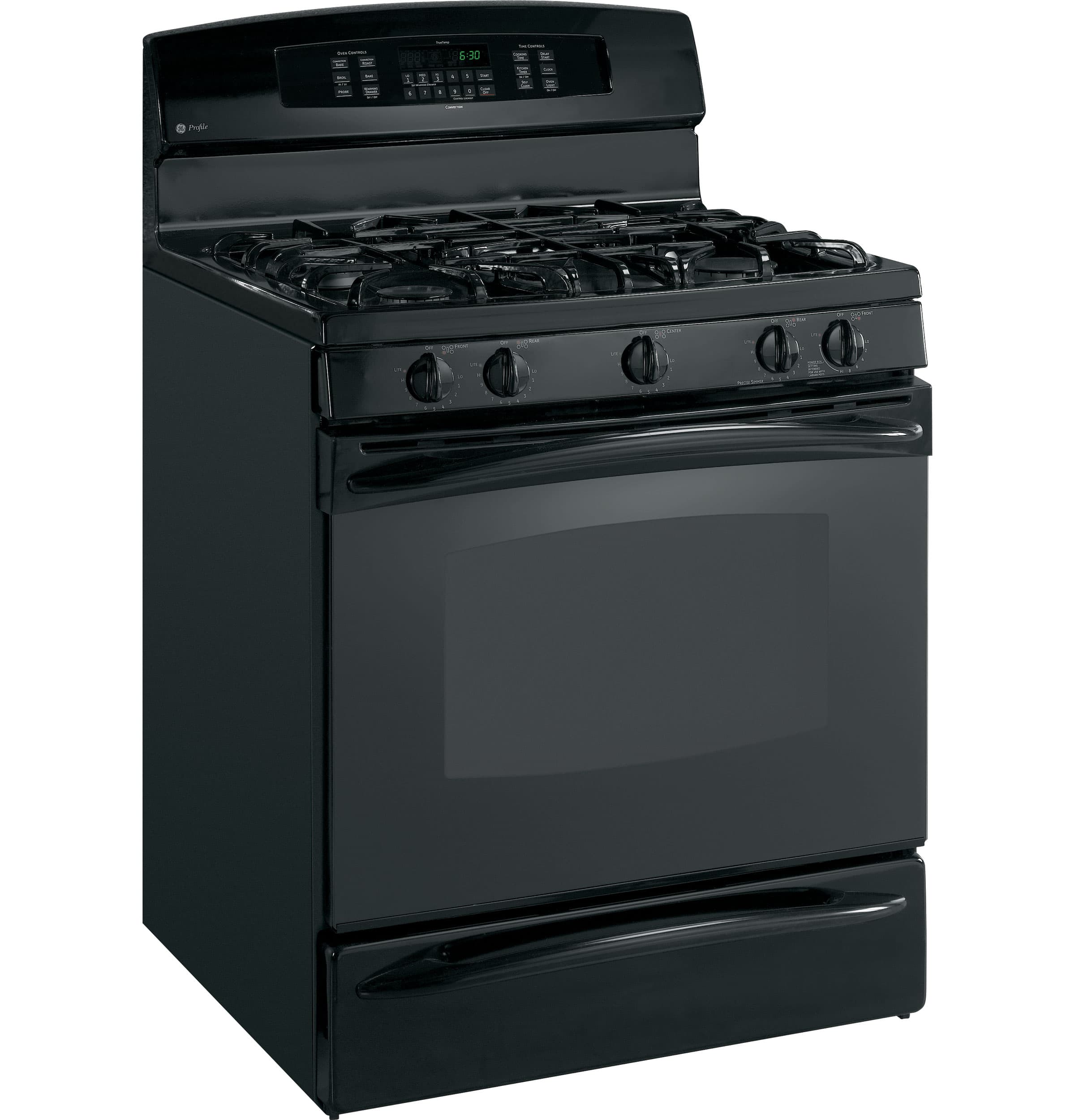 30" Free-Standing Self Clean Convection Gas Range with Warming Drawer