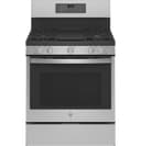 Ge Profile™ Smart 30" Free-standing Self Clean Gas Fingerprint Resistant Range With No Preheat Air Fry view 1
