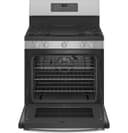 Ge Profile™ Smart 30" Free-standing Self Clean Gas Fingerprint Resistant Range With No Preheat Air Fry view 2