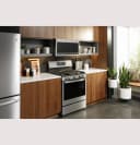 Smart 30" Free-Standing Self Clean Gas Fingerprint Resistant Range with No Preheat Air Fry view 8