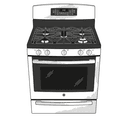 Series 30" Free-Standing Self Clean Gas Range with Warming Drawer view 16