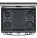 30" Smart Free-Standing Gas Convection Range with Warming Drawer view 25