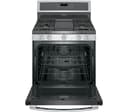 30" Smart Free-Standing Gas Convection Range with Warming Drawer view 6