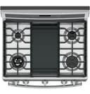 Series 30" Free-Standing Gas Convection Range with Warming Drawer view 23