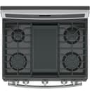 30" Free-Standing Gas Double Oven Convection Range view 20