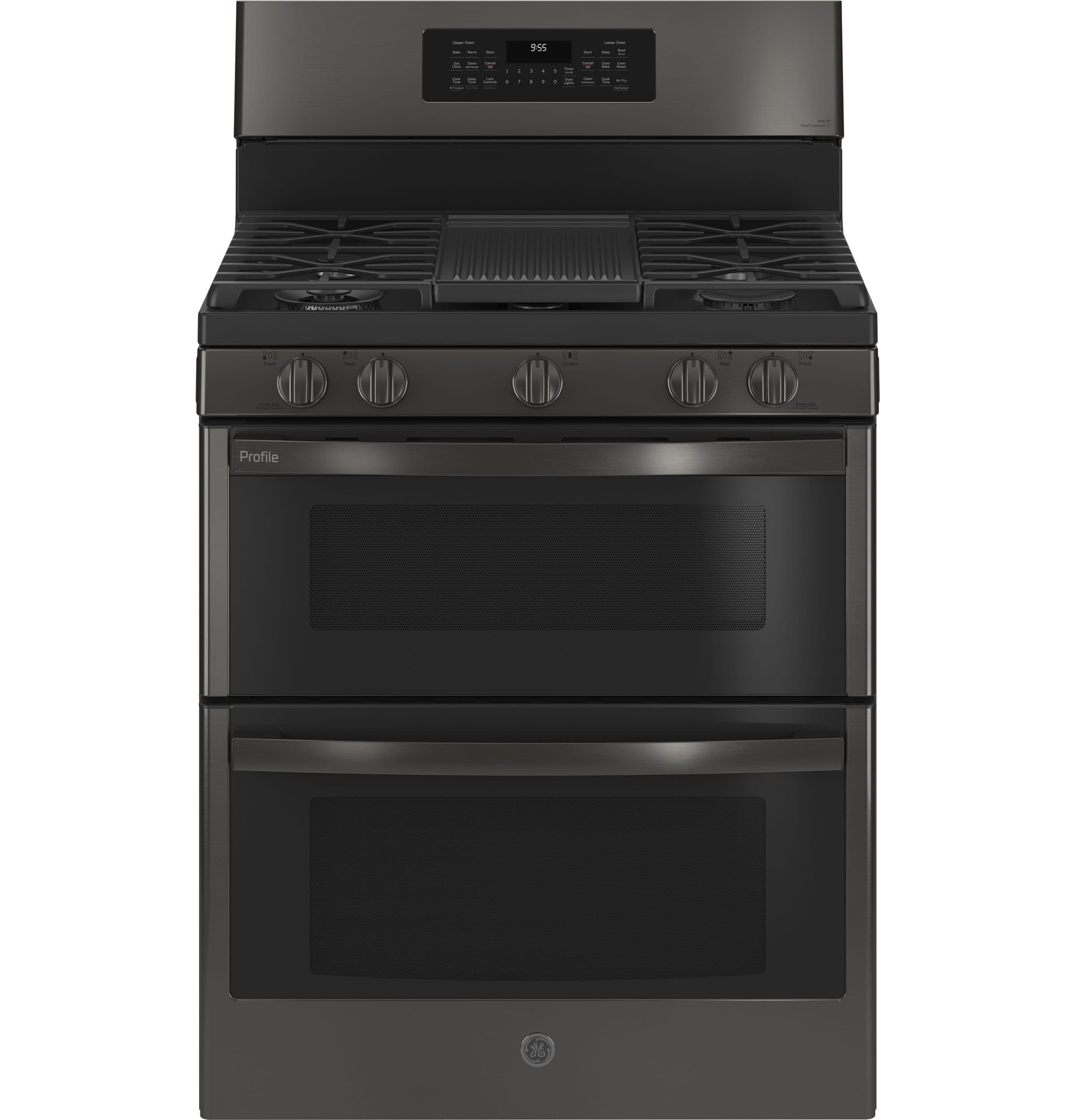 Ge Profile™ 30" Free-standing Gas Double Oven Convection Range With No Preheat Air Fry