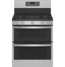 Ge Profile™ 30" Free-standing Gas Double Oven Convection Fingerprint Resistant Range With No Preheat Air Fry view 1