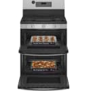 Ge Profile™ 30" Free-standing Gas Double Oven Convection Fingerprint Resistant Range With No Preheat Air Fry view 76