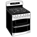 30" Free-Standing Gas Double Oven with Convection Range view 2