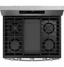 30” Smart Free-Standing Gas Convection Range with No Preheat Air Fry and EasyWash Oven Tray view 3
