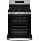 30” Smart Free-Standing Gas Convection Range with No Preheat Air Fry and EasyWash Oven Tray view 4
