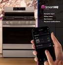 30” Smart Free-Standing Gas Convection Range with No Preheat Air Fry and EasyWash Oven Tray view 12