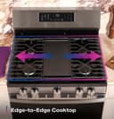 30” Smart Free-Standing Gas Convection Range with No Preheat Air Fry and EasyWash Oven Tray view 21