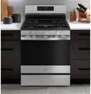 30” Smart Free-Standing Gas Convection Range with No Preheat Air Fry and EasyWash Oven Tray view 25