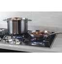 36" Built-In Tri-Ring Gas Cooktop with 5 Burners and Included Extra-Large Integrated Griddle view 10