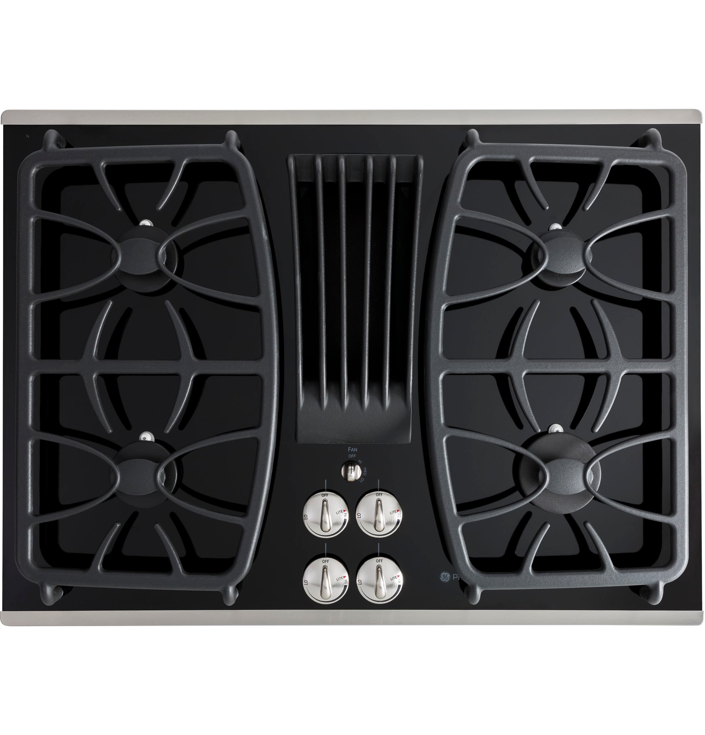30" Built-In Gas Downdraft Cooktop