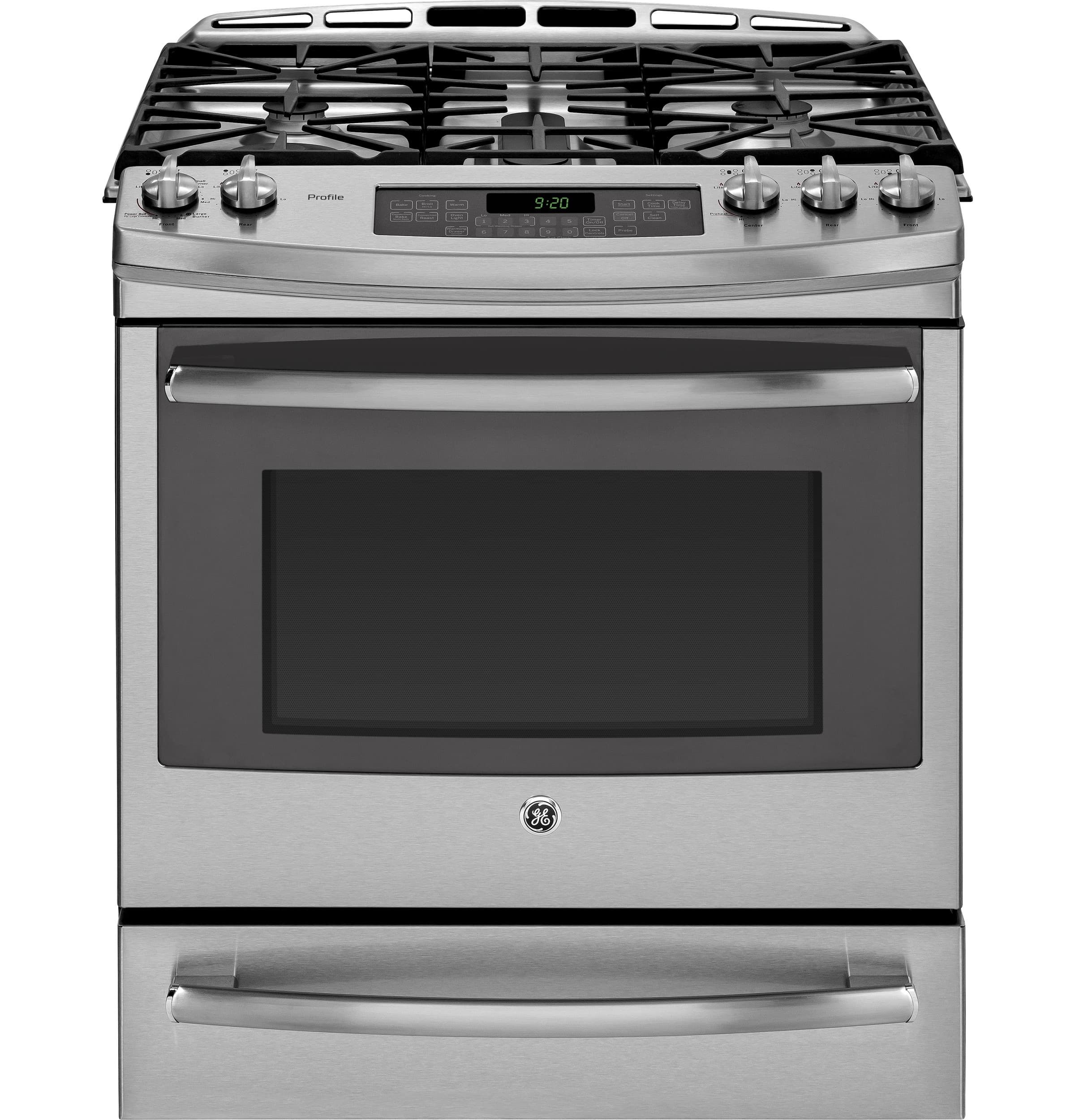 Series 30" Slide-In Front Control Gas Range with Warming Drawer