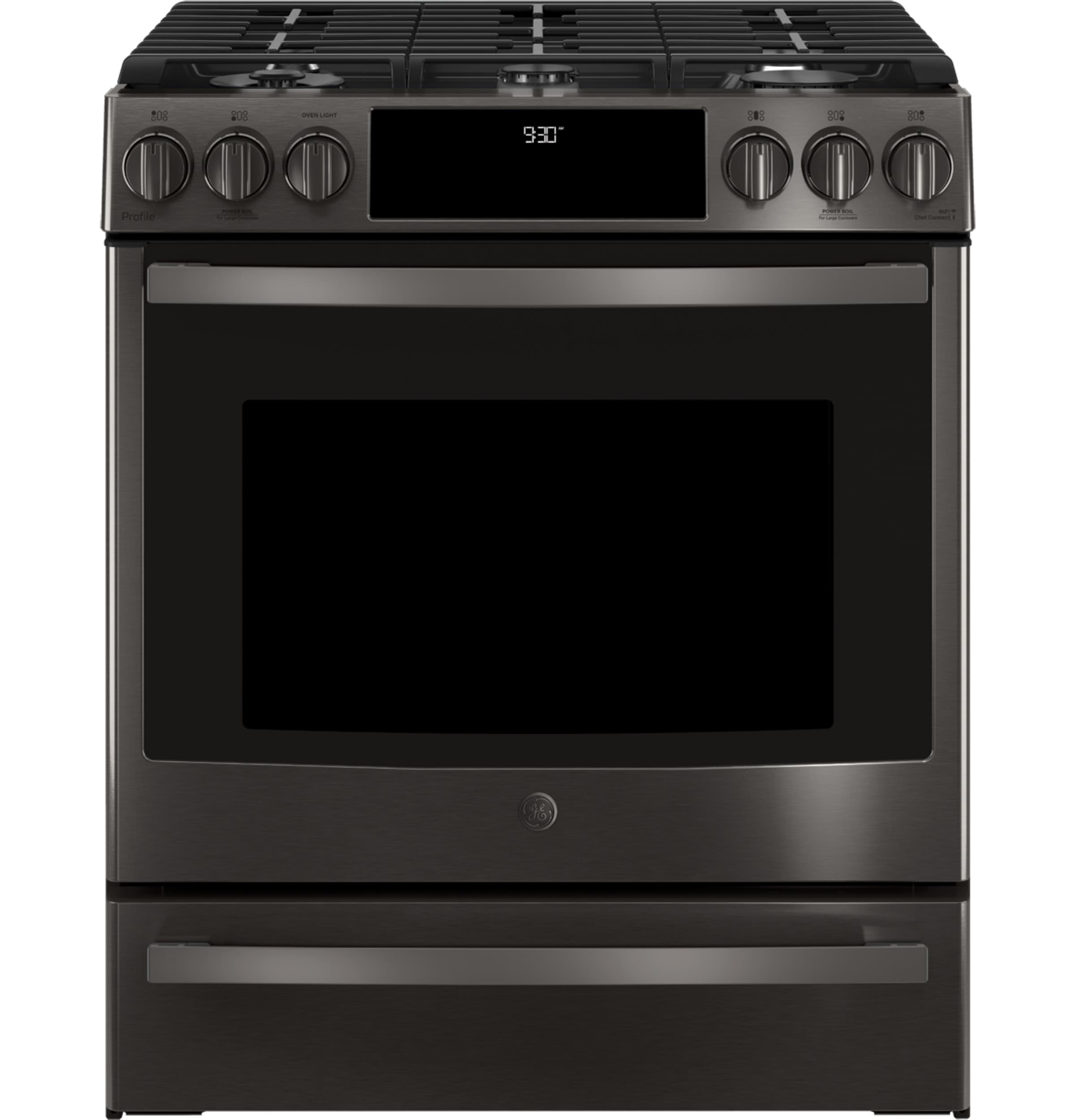 30" Smart Slide-In Front-Control Gas Range