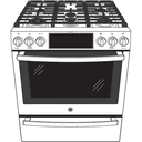 30" Smart Slide-In Front-Control Gas Range view 4
