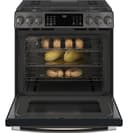 Ge Profile™ 30" Smart Slide-in Front-control Gas Range With No Preheat Air Fry view 3