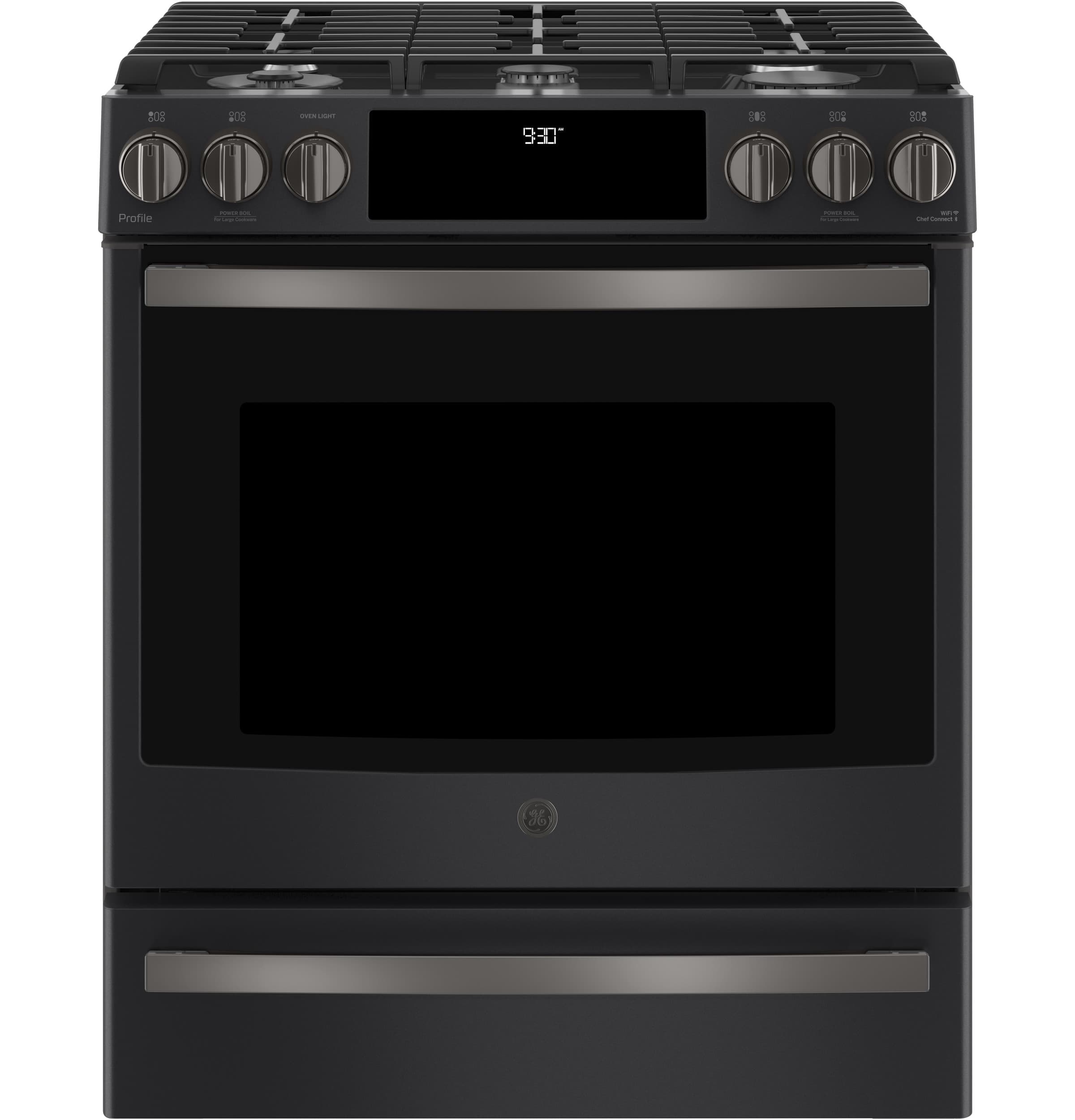 30" Smart Slide-In Front-Control Gas Range