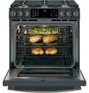 30" Smart Slide-In Front-Control Gas Range view 4