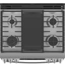 Ge Profile™ 30" Smart Slide-in Front-control Gas Fingerprint Resistant Range With No Preheat Air Fry view 6