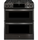 30" Smart Slide-In Front-Control Gas Double Oven Convection Range view 1