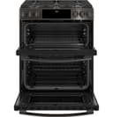 30" Smart Slide-In Front-Control Gas Double Oven Convection Range view 12