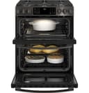 30" Smart Slide-In Front-Control Gas Double Oven Convection Range view 19