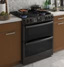 30" Smart Slide-In Front-Control Gas Double Oven Convection Range view 13