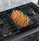 30" Smart Slide-In Front-Control Gas Double Oven Convection Range view 2