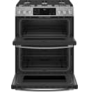30" Smart Slide-In Front-Control Gas Double Oven Convection Fingerprint Resistant Range view 3