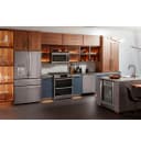 30" Smart Slide-In Front-Control Gas Double Oven Convection Fingerprint Resistant Range view 12