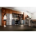30" Smart Slide-In Front-Control Gas Double Oven Convection Fingerprint Resistant Range view 14