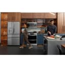 30" Smart Slide-In Front-Control Gas Double Oven Convection Fingerprint Resistant Range view 18
