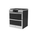 30" Smart Slide-In Front-Control Gas Double Oven Convection Fingerprint Resistant Range view 23