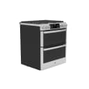 30" Smart Slide-In Front-Control Gas Double Oven Convection Fingerprint Resistant Range view 42