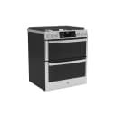 30" Smart Slide-In Front-Control Gas Double Oven Convection Fingerprint Resistant Range view 43