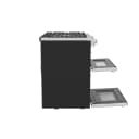 30" Smart Slide-In Front-Control Gas Double Oven Convection Fingerprint Resistant Range view 63