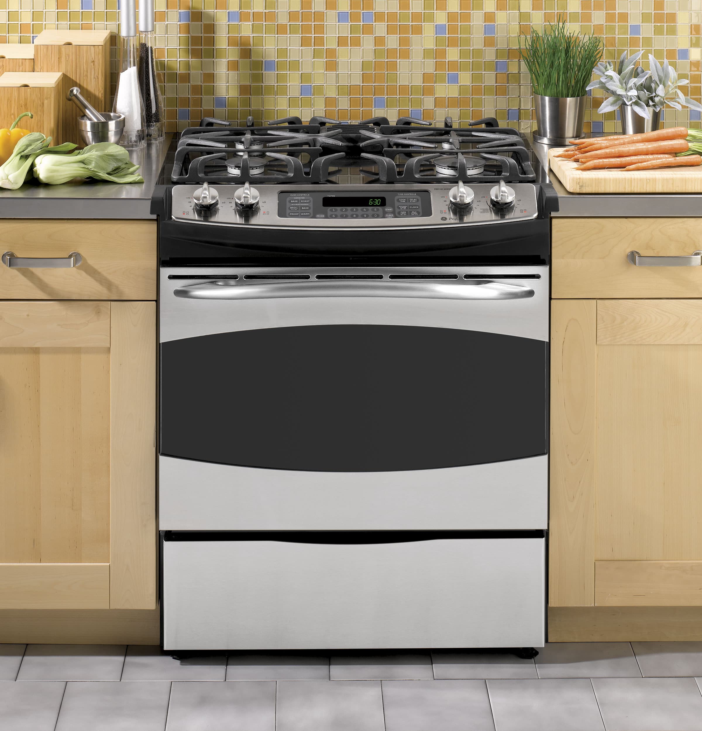 30" Slide-In Gas Range