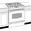 30" Slide-In Gas Range view 2