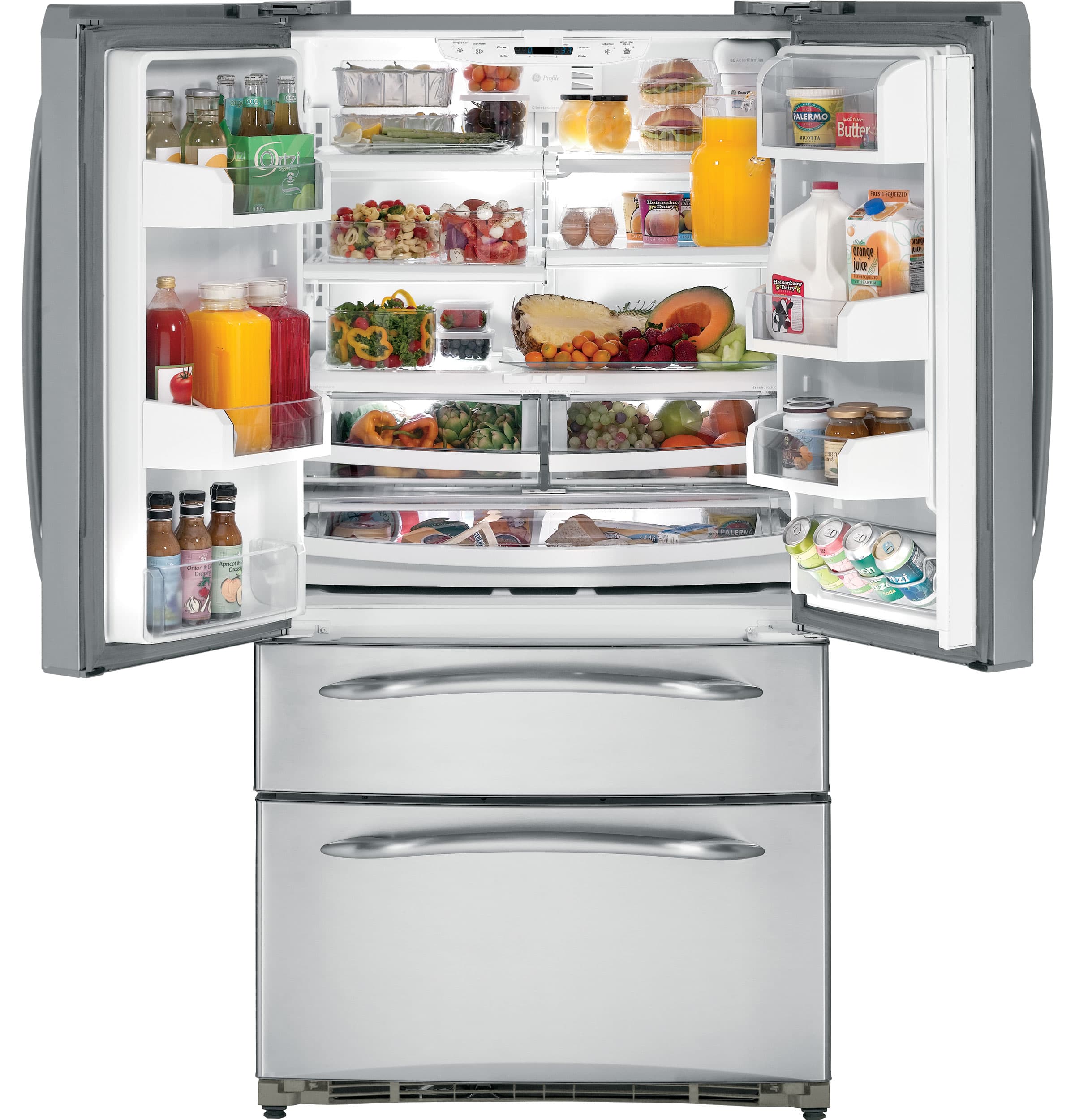 24.9 Cu. Ft. Refrigerator with Armoire Styling and Icemaker