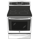 Series 30" Free-Standing Induction and Convection Range with Warming Drawer view 16