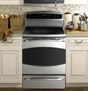 30" Free-Standing Induction Range with Warming Drawer view 1